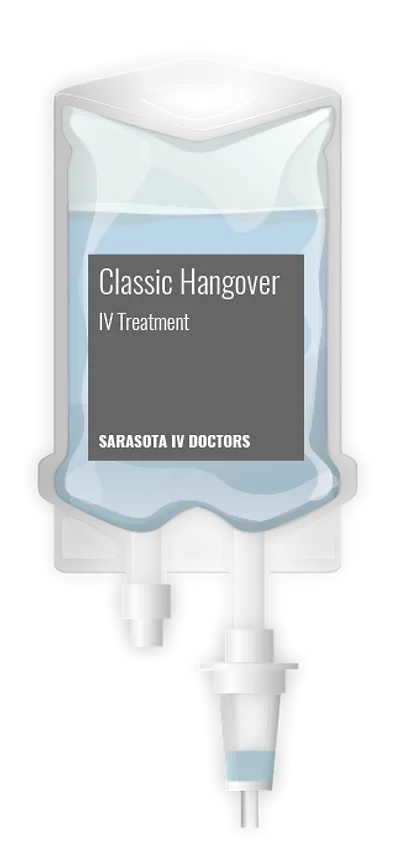 Classic Hangover IV therapy bag